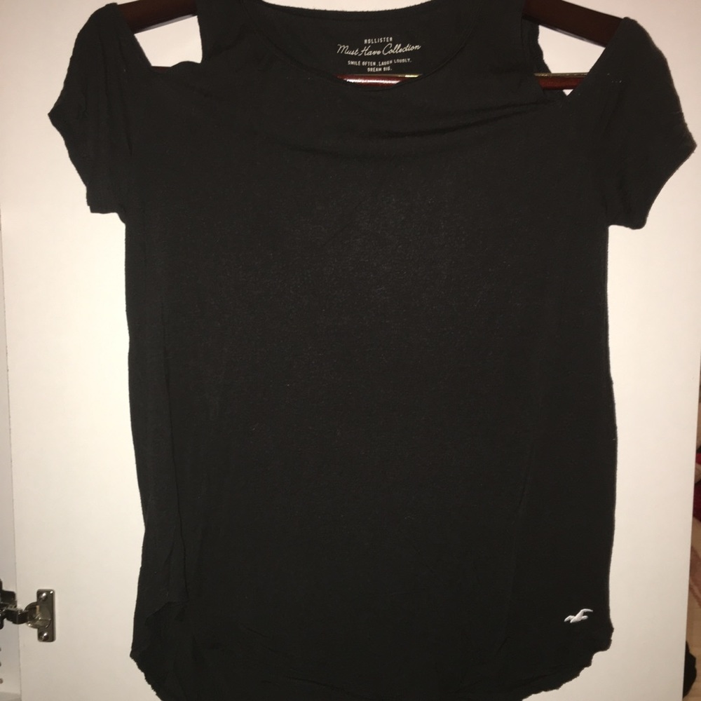 Black Off the Shoulder Top